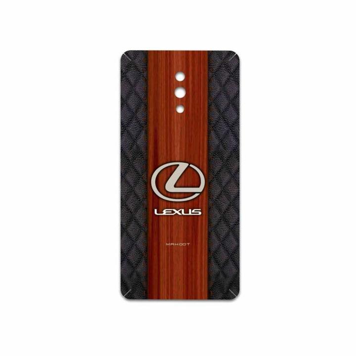 برچسب پوششی ماهوت مدل Lexus-Logo مناسب برای گوشی موبایل اپو RENO 10X MAHOOT Lexus-Logo Cover Sticker for Oppo RENO 10X